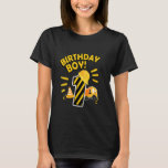 Kids 1st Birthday Boy Forklift Construction Site W T-Shirt<br><div class="desc">Kids 1st Birthday Boy Forklift Construction Site Worker</div>