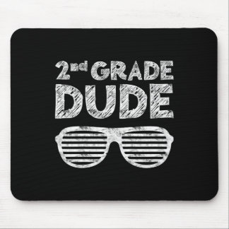 Kids 2nd Grade Dude Second Grade Byck To School Mousepad