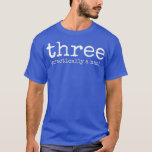 Kids 3rd Birthday for Boys Gift for 3 Three Year T-Shirt<br><div class="desc">Kids 3rd Birthday for Boys Gift for 3 Three Year Old Kids</div>