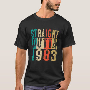 Kids 40. Geburtstagsgeschenk Straight Outta 1983 4 T-Shirt