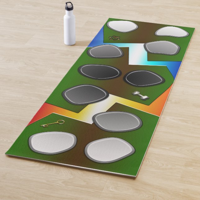 Kids Active Adventure Game Hop Scotch Yogamatte (Beispiel)