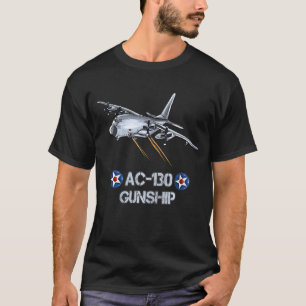 Kids American Ac130 Aircraft Nah Air Support T-Shirt