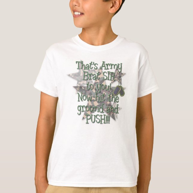 Kids American Apparel T-Shirt - Armeebrat Sir (Vorderseite)