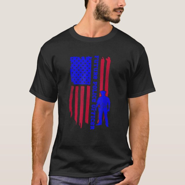 Kids American Flag T-Shirt (Vorderseite)