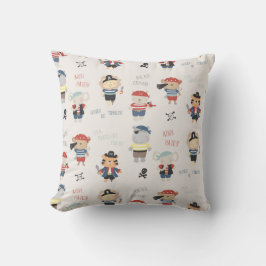 Kids Animal Crew Party Pirate Throw Kissen