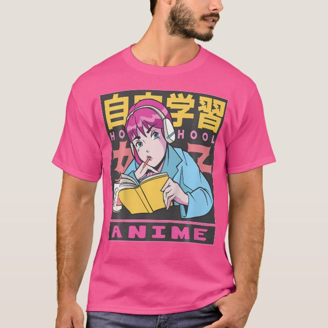 Kids Anime und Skizzen ich nur Liebe Anime Cool T-Shirt (Vorderseite)