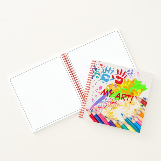 Kid's Art Zeichnend Pad Notizbuch (Innenseite)