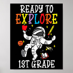 Kids Astronaut ist bereit, den 1. Poster