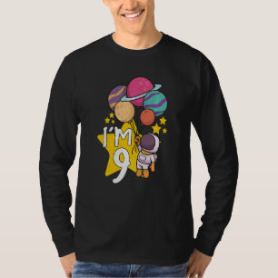 Kids Astronauten Astronomie Sonnensystem Weltraum T-Shirt