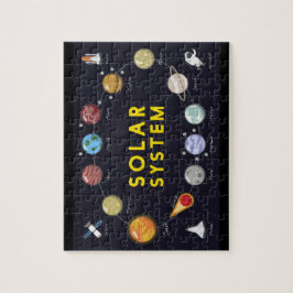 Kids Astronomy Planets Astronaut Universe Puzzle