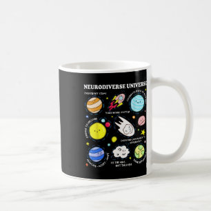 Kids Autismus Bewusstsein Neurodiverses Universum  Kaffeetasse
