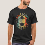 Kids Awesome Since 2013 9th Birthday Soccer Player T-Shirt<br><div class="desc">Kids Awesome Since 2013 9th Birthday Soccer Player.</div>