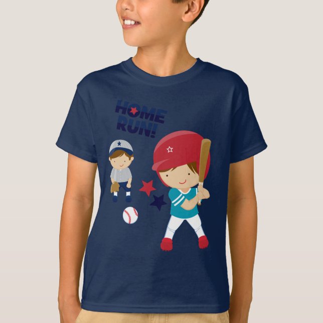 Kids-Baseball-T - Shirt (Vorderseite)