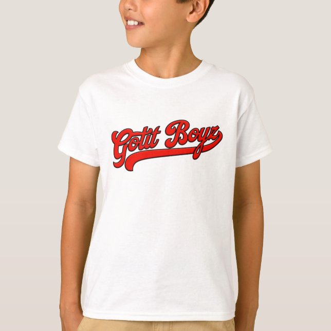 Kids' Basic T - Shirt Gotit Boyz (Vorderseite)