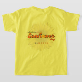 Kids Basic T - Shirt - National Sunflower Day