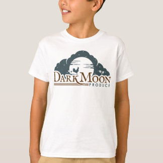 Kid's Basic Tshirt - Dunkle Mondprodukte mit Marke