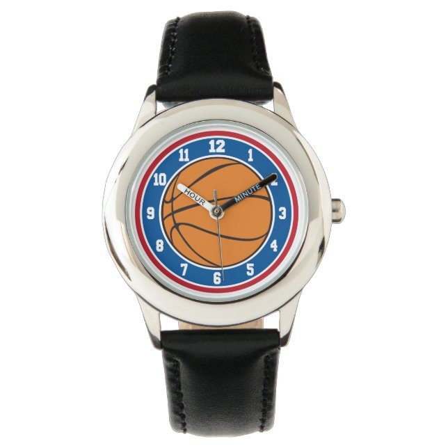 Kids Basketball Watch Armbanduhr (Vorderseite)