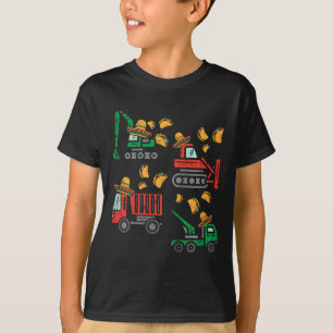 Kids-Baustellen-LKW-Bulldozer-Cinco-De-Mayo-Ki T-Shirt