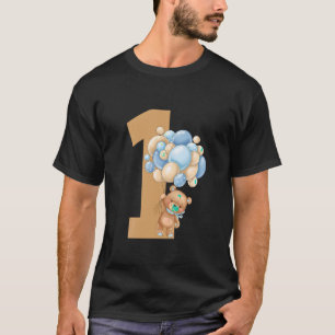 Kids Beary First Birthday Teddy Bär 1. Geburtstag T-Shirt