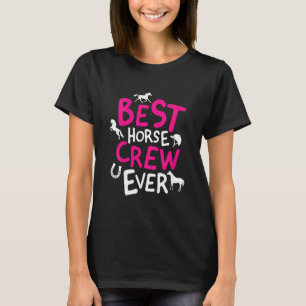 Kids Bestes Pferde-Team Ever Team & Gruppen-Outfit T-Shirt