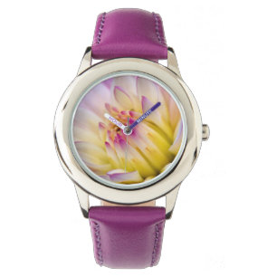 Kid's Bezel Stainless Steel Watch/Blume Armbanduhr