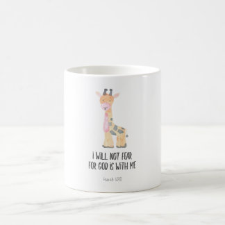 Kids Bible Verse Tasse Safari Tier ich werde keine