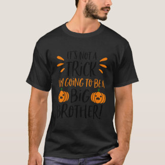 Kids Big Brother Halloween Pregnancy Ankündigung T-Shirt