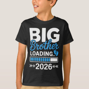 Kids Big Brother Loading 2026, Befördert Zu Big Br T-Shirt