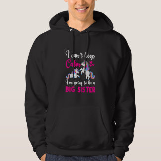 Kids Big Sis I'm Going To Be A Big Sister Pregnanc Hoodie