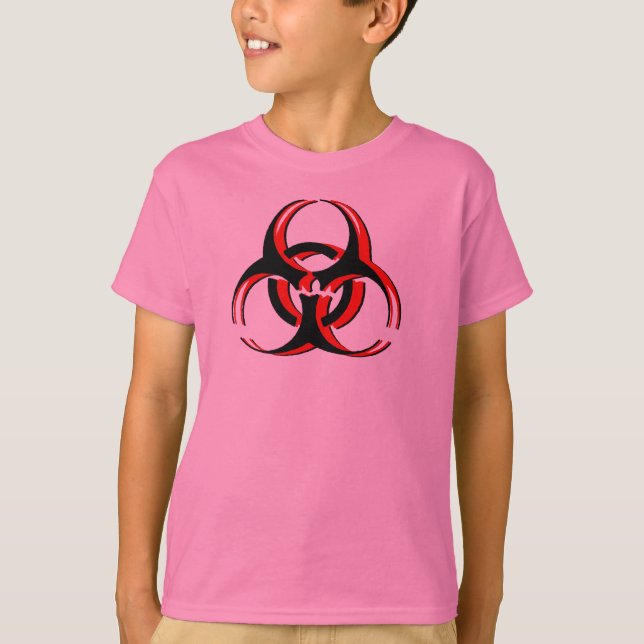 Kid's Biogefährdung Shirt - Vortex (Vorderseite)