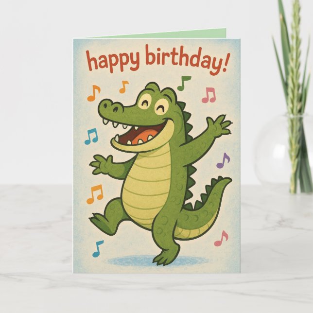 Kid's birthday card feiertagskarte (Vorderseite)