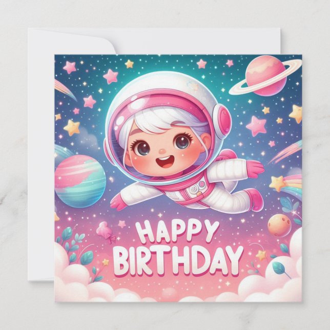 Kid's Birthday Card  Karte (Vorderseite)