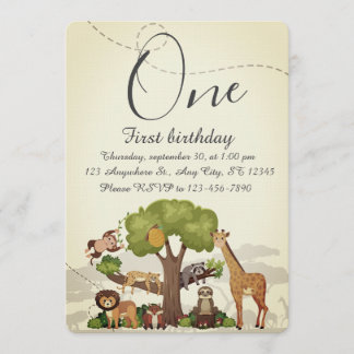 Kids Birthday Party Einladung