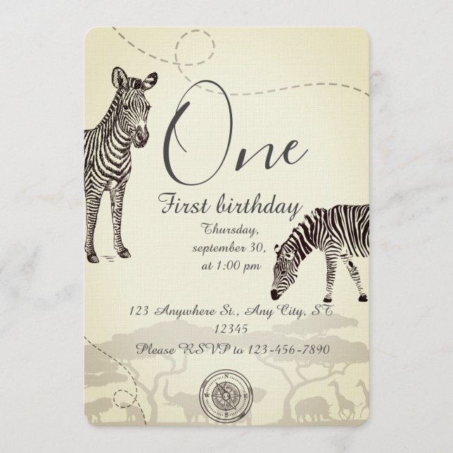 Kids Birthday Party Einladung (Vorderseite)