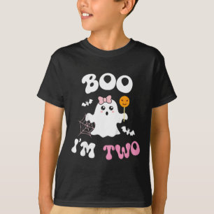 Kids Boo Ich bin zwei Geist zweite 2. Geburtstag G T-Shirt