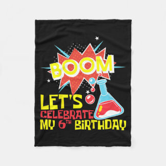 Kids Boom Lasst uns den 6. Geburtstag feiern Wisse Fleecedecke