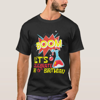 Kids Boom Lasst uns den 6. Geburtstag feiern Wisse T-Shirt