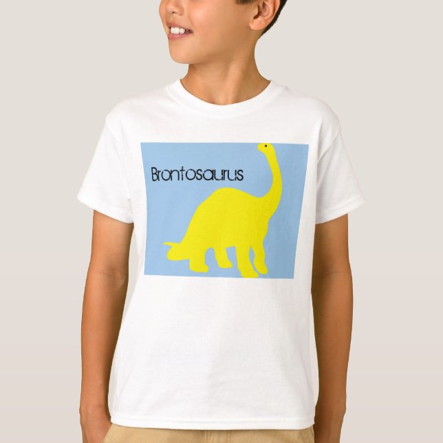 Kid's Brontosaurus-T - Shirt (Vorderseite)