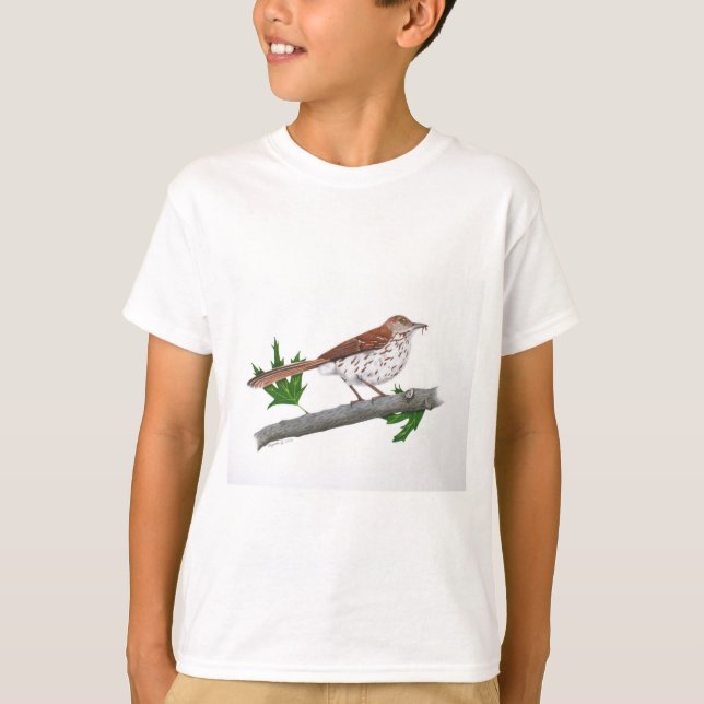 Kids Brown Thrasher T - Shirt (Vorderseite)