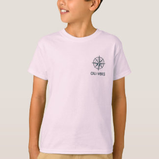 Kids Cali Vibes Kompass Grafik T-Shirt Jungen West