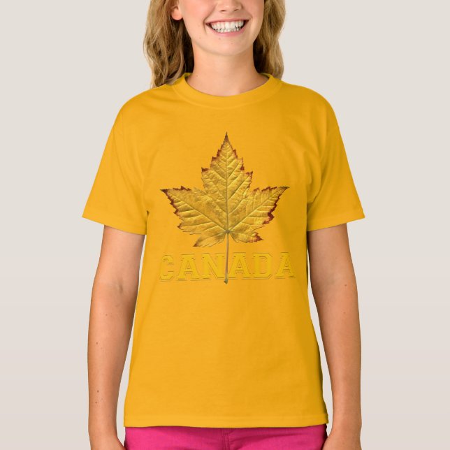 Kid's Canada T - Shirt Bio Canada Team Shirts (Vorderseite)