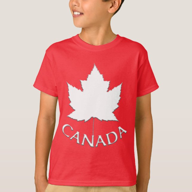 Kid's Canada T - Shirt Individuelle Name Kanada Sh (Vorderseite)