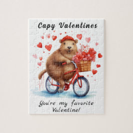 Kids Capybara Valentine Puzzle