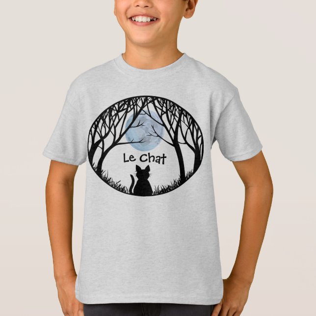 Kid's Cat Lover Hoodie Fat Cat Kid's Sweatshirt T-Shirt (Vorderseite)