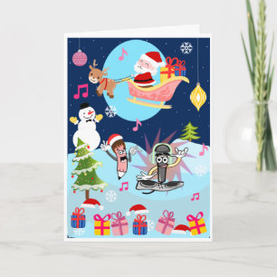 Kids Christmas Card-Interactive Card Feiertagskarte