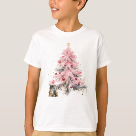 Kids Christmas Kitty T - Shirt