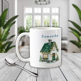 Kids Christmas Mug - Personalized Holiday Home Kaffeetasse