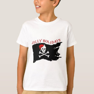 Kids Christmas Pirate T - Shirt