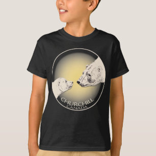 Kid's Churchill Polar Bear Shirt Bio T - Shirt