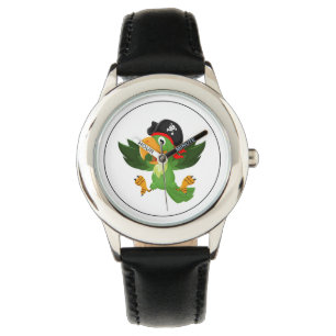Kids Classic Watch-Pirate Parrot Armbanduhr